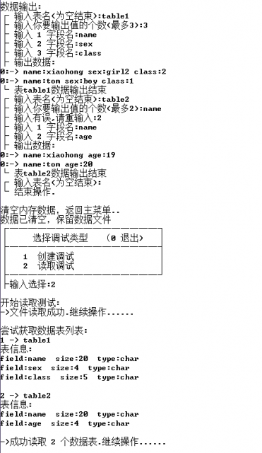 数据输出与文本读取读取