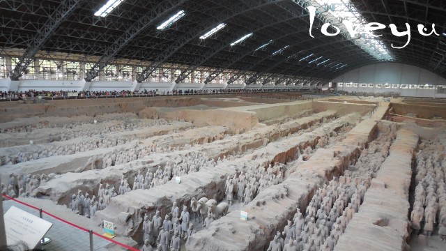 兵马俑 一号 全景