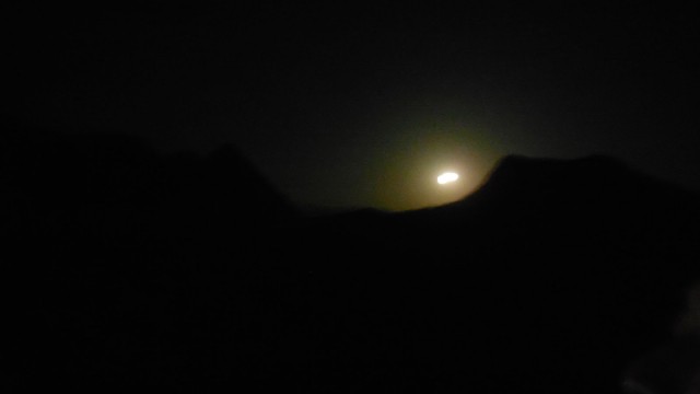华山的夜色