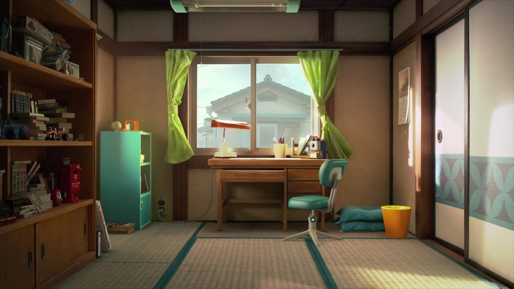 空荡荡的房间，少了哆啦A梦